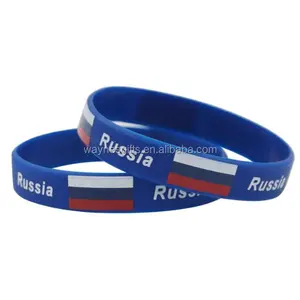 Gelang Kustom Gelang Silikon Bendera Rusia