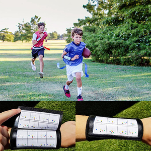 Bracelets de rechange QB en acier inoxydable, protection de poignet, menottes, protection tactique, pour jouer au Football - Product Image 3