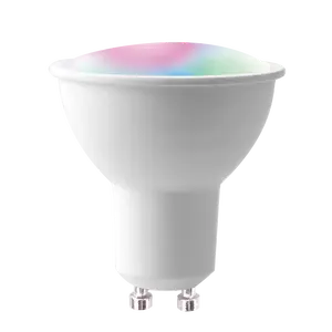 Banqcn新しいモダンなGU10WiFiスマートホーム照明器具屋内ホーム照明用の調光可能なRGBWLEDスポットライト