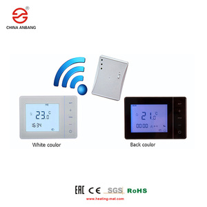 Calefacción digital del termostato del radiador del piso AB01WE - Product Image 1