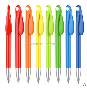 Wholesale Branded Promotional Cheap Plastic Elegant <strong>Retractable</strong> Ballpoint <strong>Pen</strong> Custom Logo Orange <strong>Pens</strong> - Product Image 6