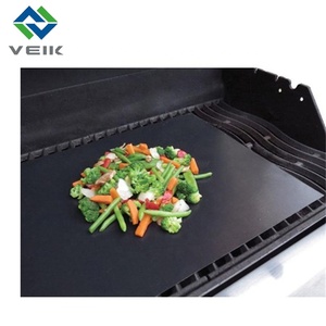 Premium 100% Tapis de barbecue antiadhésif 0.2mm d'épaisseur Charbon de bois-Outil de cuisson et de pâtisserie