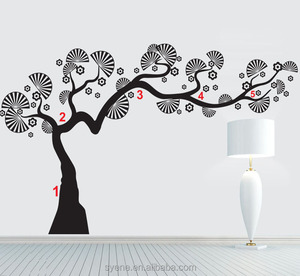 Sparadrap mural en 3d, art de sakura, fleur géante, énorme et <span class=keywords><strong>grand</strong></span> arbre, décoration murale de maison, 1 pièce - Product Image 5