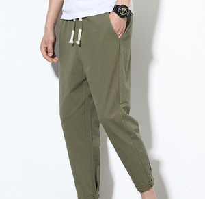 Pantalones de harén deportivos para <span class=keywords><strong>hombre</strong></span>, pantalón <span class=keywords><strong>corto</strong></span> ajustado, para estudiantes, venta al por mayor - Product Image 3