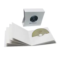Özelleştirilmiş baskılı kağıt CD kutu seti ambalaj kutusu kutu seti ve CD DVD ambalaj CD çoğaltma ve paketleme