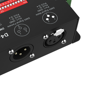 SKYDANCE D4-M 24A <span class=keywords><strong>RGBW</strong></span> <span class=keywords><strong>DMX512</strong></span> RDM <span class=keywords><strong>Decoder</strong></span> <span class=keywords><strong>DMX</strong></span> ricevitore <span class=keywords><strong>Controller</strong></span> con ingresso XLR3 e DIP Switch - Product Image 3