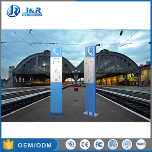 Trạm Gọi Khẩn Cấp Công Cộng Với Máy Trợ Thính, Điện Thoại SOS Điện Thoại Đường Dây Nóng Bên Đường - Product Image 4