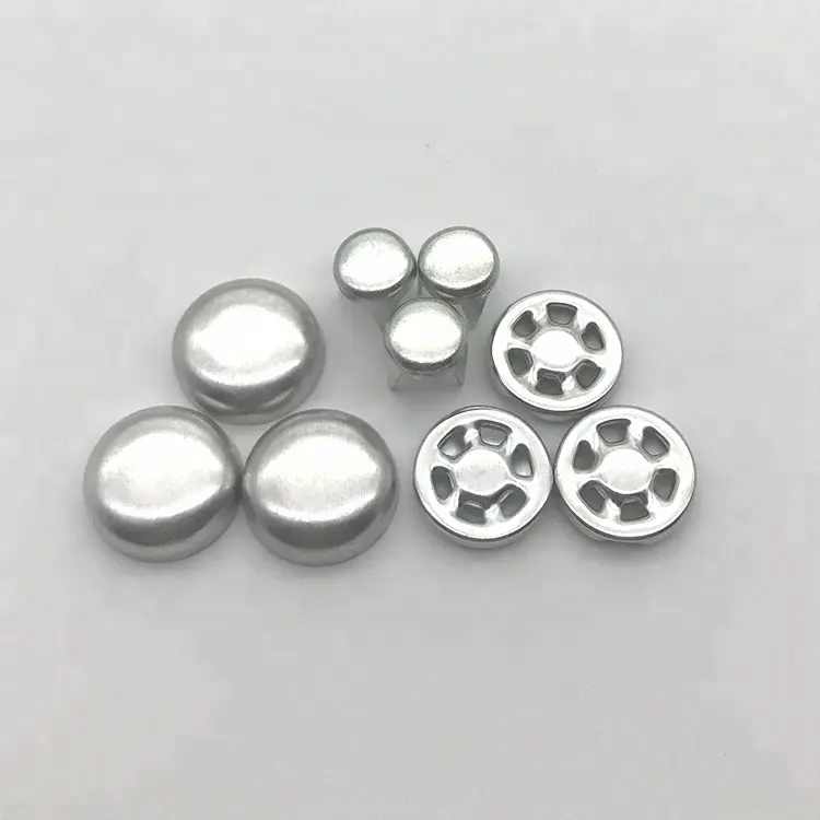 Алюминиевые металлические наборы Guanfeng, металлическая Кепка с зазубриной, бейсбольная кепка, кнопка для бейсболки