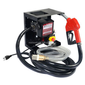 Fuel Transfer Pump Diesel Minyak Listrik 110 Volt Portable Minyak Tanah Cairan Selang