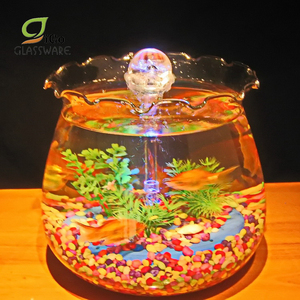 Aquarium avec Table pompe à Air électrique, réservoir de poissons en verre avec support - Product Image 2