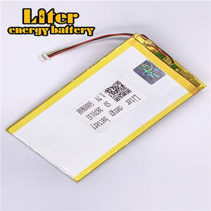 Connector 1,0-4 p customized 3,7 V 3870135 5000 mAh Li-polymer battery Li polymer battery - Product Image 1