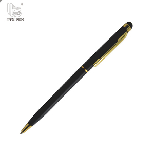 TTX Bút Stylus Màn Hình Cảm Ứng Mềm Chữ Thập Bằng Nhôm Kim Loại Màu Sắc Khác Nhau Bút Viết 2 Trong 1 - Product Image 4