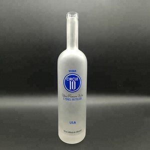 Fabricant de <span class=keywords><strong>vodka</strong></span> de <span class=keywords><strong>marque</strong></span>, bouteilles en verre transparent de 750 ml pour l'alcool - Product Image 2
