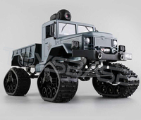 Caméra espion WIFI FPV 2.4Ghz 1:16 pneus de neige RC pick-up tout-terrain RTR camion militaire Rock Crawler 4x4 voiture télécommandée