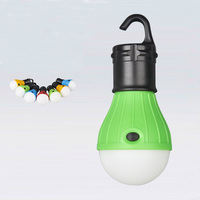 Mini kamp ışık 3 LEDs açık kamp çadırı asılı kamp fenerler lamba balıkçılık bahçe lamba ampulü