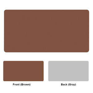 Kaliteli Mouse Pad Özel <span class=keywords><strong>Mousepad</strong></span> Çift Taraflı PU Deri Masaüstü Yazı Matı Büyük Mouse Pad - Product Image 4