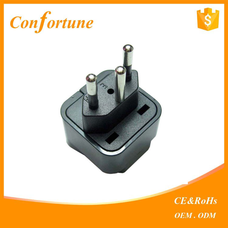 Type J 3 Pin Plug diamant suisse Voyage Adaptateur Adaptateur pour Suisse Suisse puissance adaptateur plug
