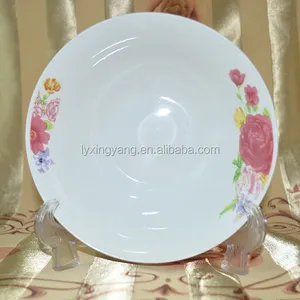 Wholesale fine royal new bone china white embossed ceramic bowl with crown design