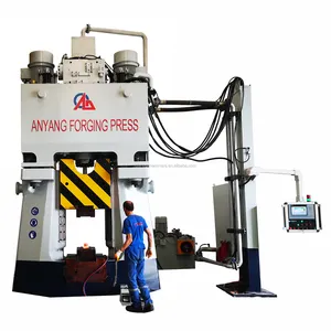 Steel closed die forging machine for precision forging