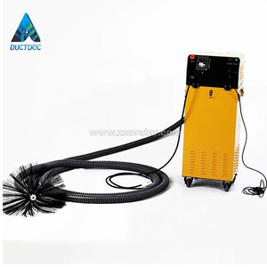 Tige rotative en acier de 15 m, brosse en nylon de 80 à 800 mm, <span class=keywords><strong>nettoyage</strong></span> des conduits de climatisation - Product Image 2