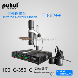 Purui T862 ++ SMD inframerah, stasiun pengerjaan ulang BGA untuk telepon seluler, stasiun penyolderan, peralatan perbaikan - Product Image 3