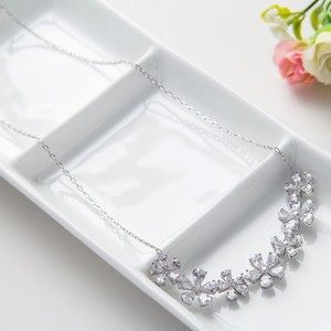Teemi gros de haute qualité 2015 Low MOQ Mode plaqué rhodium Effacer CZ Flower Collier ras du cou pour les femmes - Product Image 2