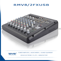RMV8/2FX USB מקצועי אודיו מיקסר