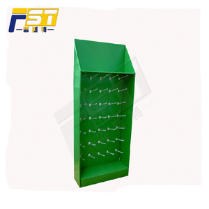 Plegable <span class=keywords><strong>totem</strong></span> regalo tarjeta soporte de exhibición con ganchos - Product Image 1