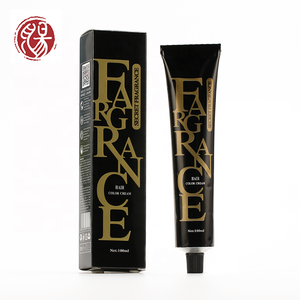 Magic Kammen Fabriek Verkopen De Zwarte En Merk Haarkleur/Dye Dye Permanente Haarkleur Crème Lage Ammoniak Aanvaardbaar 10 Pcs - Product Image 1