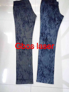 1000 x 1000 mm 3D CO2 láser máquina de la industria vaqueros marcado bigote, <span class=keywords><strong>jean</strong></span> mono wash máquina de láser - Product Image 6