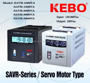 استقرار SAVR-(1000VA-5000VA) محرك معزز نوع شاشة الكريستال السائل محول حلقية