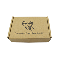 Lector de tarjetas UHF RFID de escritorio, sistema de Control de acceso de salida de emulación de teclado, línea de producción