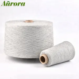 OEM & ODM grey knitting yarn wholesale NE20/1 cone yarn machine knitting