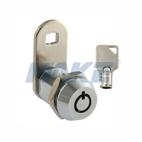 Serrure à came MK100BM de haute qualité avec clé maîtresse en alliage de zinc, clé tubulaire pour armoire à armes, coffre-fort bancaire