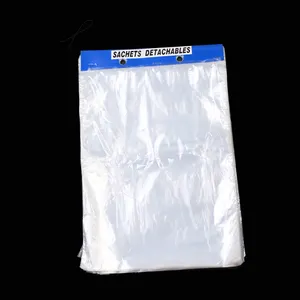 10 Lb Túi Nước Đá Trong Suốt Rõ Ràng Vật Liệu PE Nhựa Ice Cube Wicket Bag