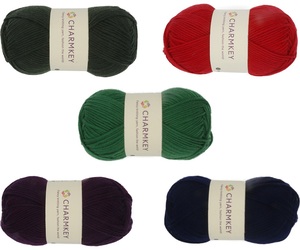 Charmkey Cheap Knitting <strong>Merino</strong> <strong>Wool</strong> <strong>Yarn</strong> Get Free Samples Good Price - Product Image 2