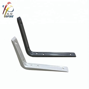 <span class=keywords><strong>Staffa</strong></span> per <span class=keywords><strong>mensola</strong></span> triangolare in alluminio leggero <span class=keywords><strong>con</strong></span> verniciatura a polvere nera - Product Image 4