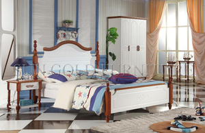 New Italian Home Wooden Kids <strong>Single</strong> <strong>Bed</strong> Children Bedroom Furniture <strong>Set</strong> - Product Image 5