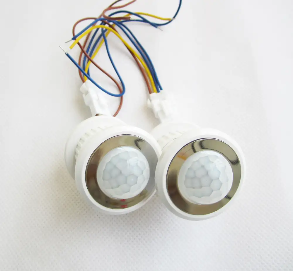 Kleine Verstelbare Pir Motion Sensor Switch Dag Nacht Indoor Light Motion Sensor Schakelaar