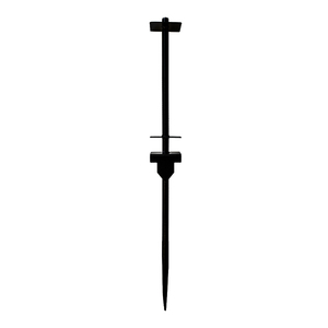 FENTECH OEM facilmente assemblabile senza scavare in plastica bianca per esterni in vinile PVC Real Estate <span class=keywords><strong>Sign</strong></span> Post - Product Image 2