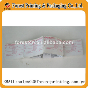 Billete de autobús de impresión, venta al por mayor del billete de aparcamiento, billete de autobús en línea - Product Image 1