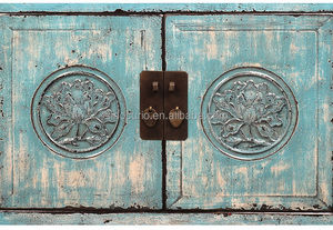 <span class=keywords><strong>Mobile</strong></span> Porta <span class=keywords><strong>TV</strong></span> da Soggiorno Intagliato in Stile Cinese Laccato Lucido Antico - Product Image 6