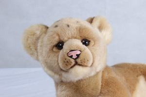 Douceur Confort Peluche Simulation <span class=keywords><strong>Lion</strong></span> d'Afrique Animal Sauvage Lionne Bébé Jouets - Product Image 5