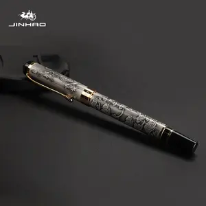 Jinhao 5000 serie Carving Drachen Klassische Metall Roller Stift