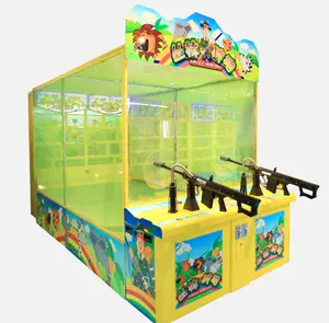 Đồng xu kids chơi game shooting gun amusement arcade trò chơi máy forshopping mall