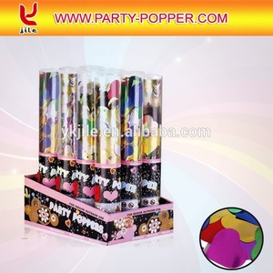 The kids 2015 themed party supplies with tin foil bag heart - Product Image 1