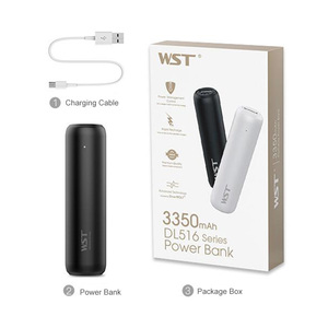 ABS + materiale del PC 20650 batteria Li-Ion 3350 mAh banche di potenza caricabatterie del telefono personalizzato piccolo - Product Image 6
