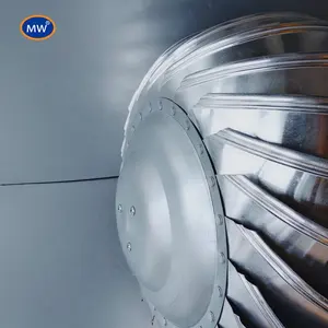 250mm aluminium luft turbine whirly vogel fan
