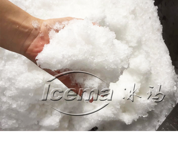 440V 9T/H Ice Crusher Machine Stainless Steel Commercial