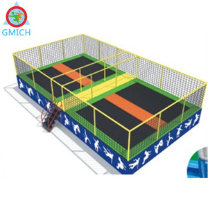 Vente chaude Équipement de parc d'attractions en plein air Aire de jeux Fabricant de <span class=keywords><strong>trampoline</strong></span> pour enfants - Product Image 1